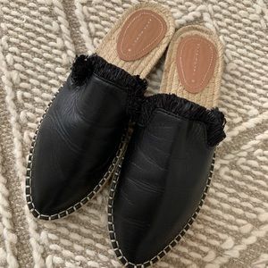 Zara backless loafers